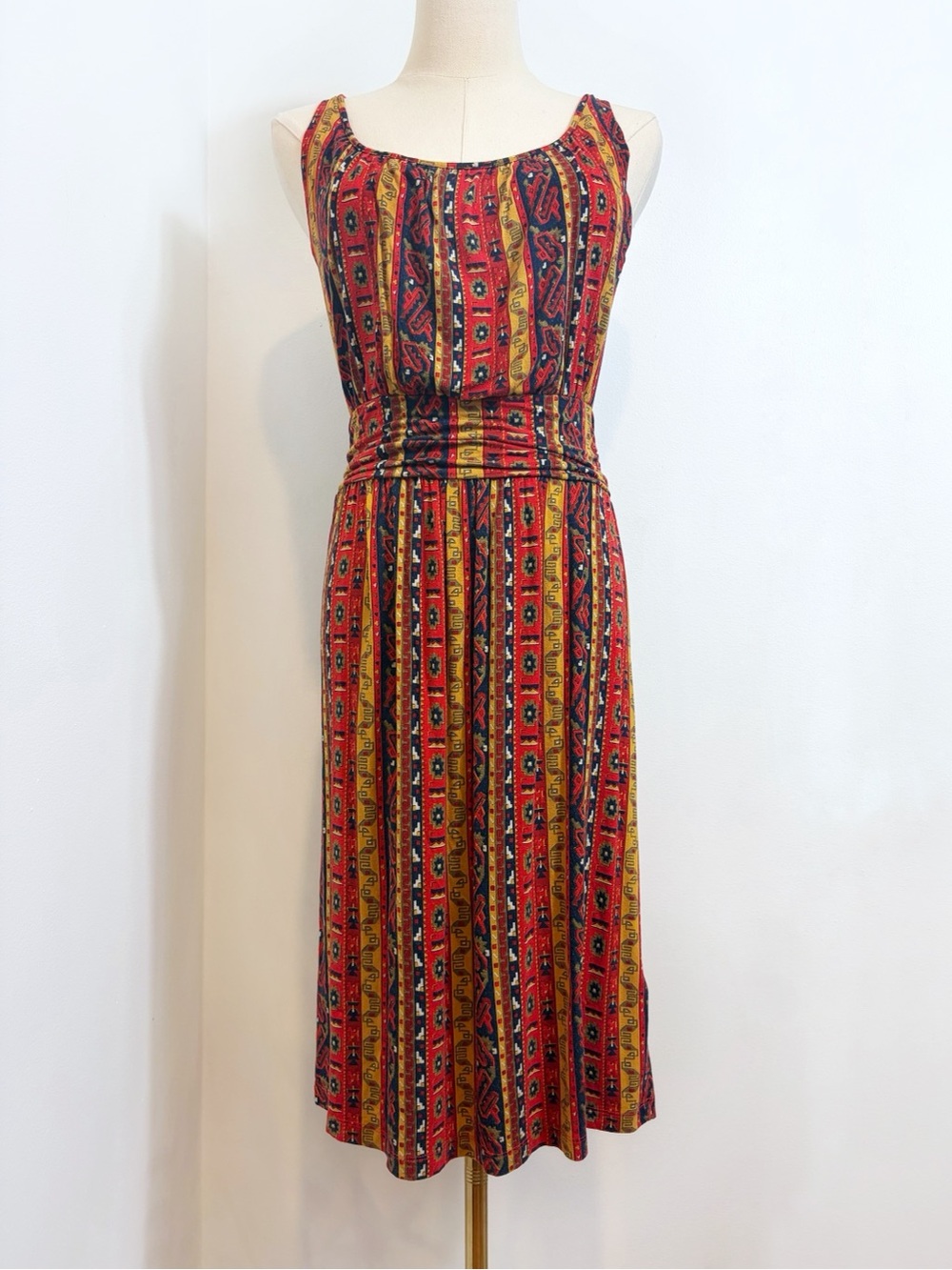 Lucky Brand Summer Nights Jordana Boho Western Tribal Dress SEE DESCRIPTION